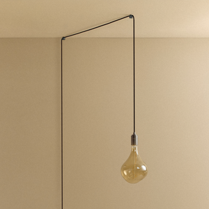 Voronoi II Plug-In Pendant in Graphite