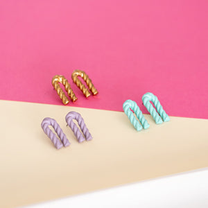 Bent Twizzle Earrings