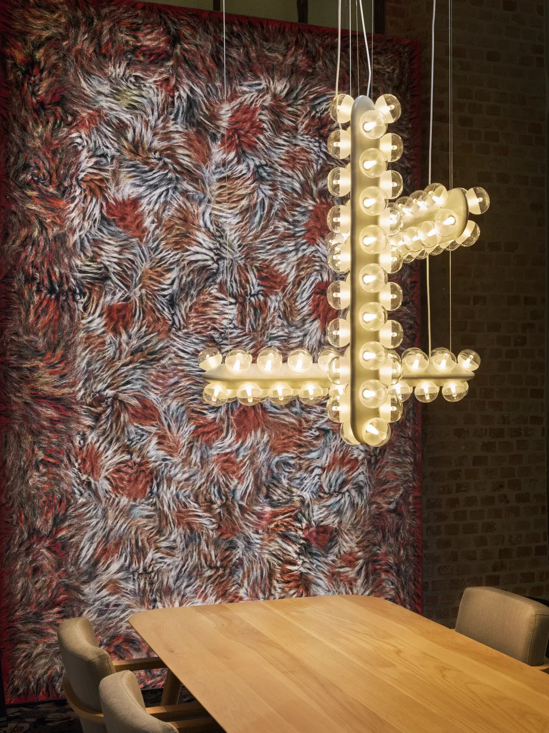 Prop Light Round Floor Lamp