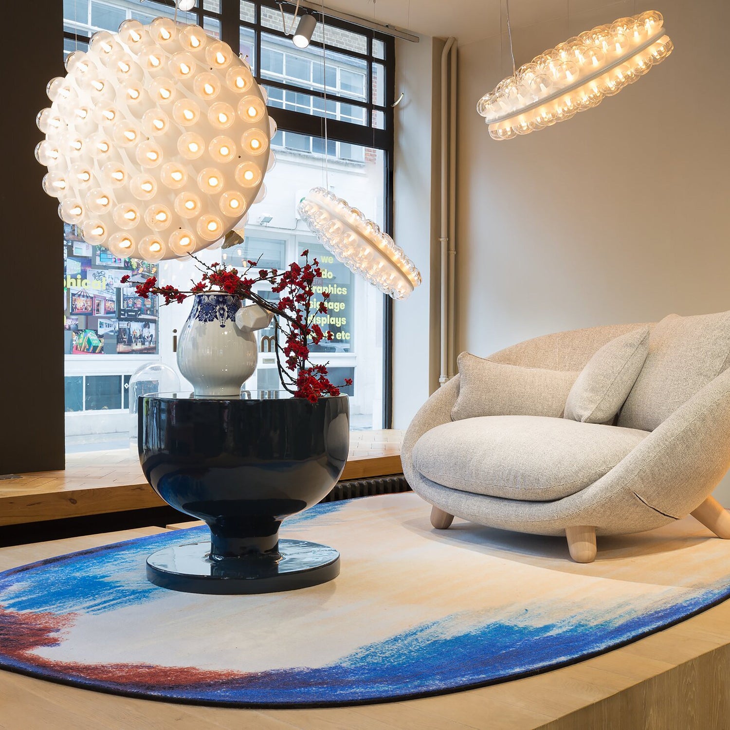 Prop Light Round Pendant Light