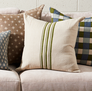Quinn Pillow 22" x 22" - Green