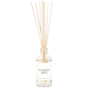 Pumpkin Spice Clear Reed Diffuser