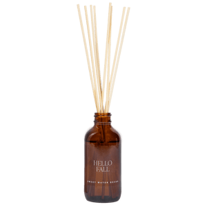 Hello Fall Amber Reed Diffuser