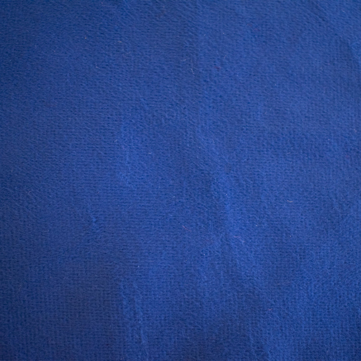 Reversible Blue Velvet Pillow