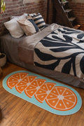 Modern Orange Rug by Johann Banta