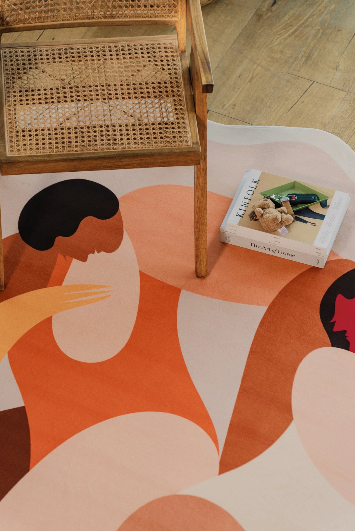 Odd Shaped Terrasun Community Earth Rug by Maggie Stephenson