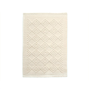 Natural Sisal & Wool Diamond Loop Rug