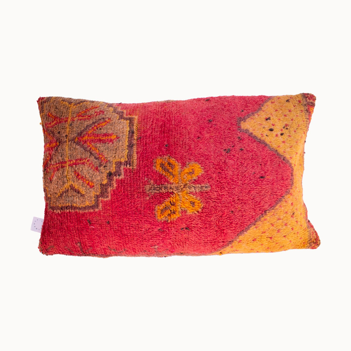 Moroccan Taznakht Upcycled Rug Pillow
