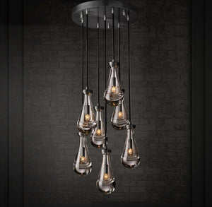Raindrop Linear Chandelier