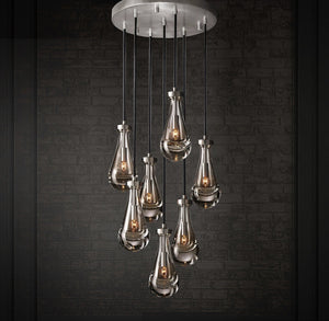 Raindrop Linear Chandelier