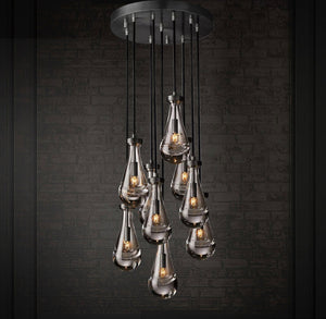 Raindrop Linear Chandelier