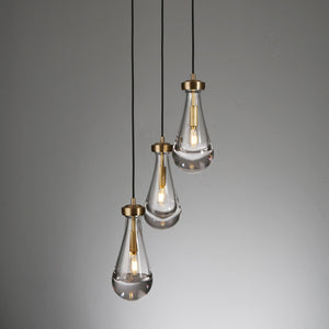 Raindrop Linear Chandelier