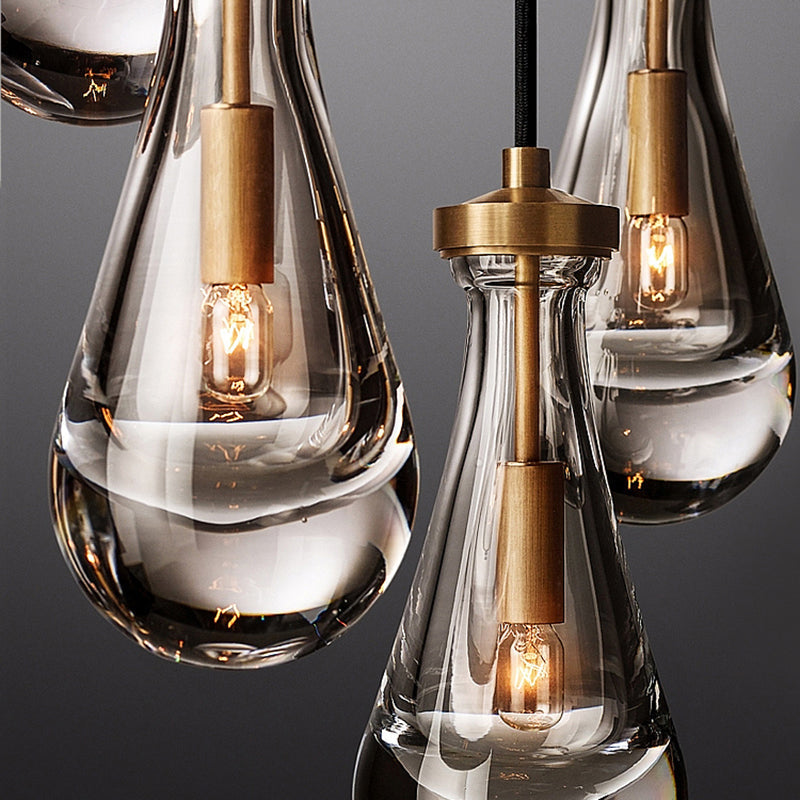 Raindrop Linear Chandelier