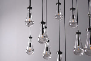 Raindrop Linear Chandelier
