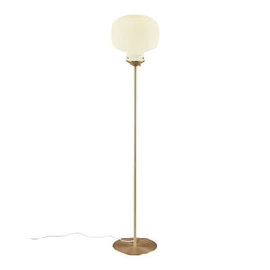 Raito Glass Globe Floor Lamp
