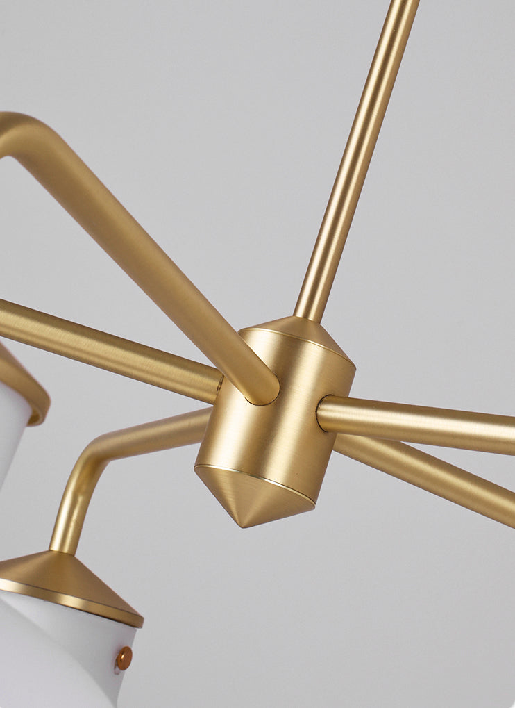 Raito Glass Globe Pendant Chandelier