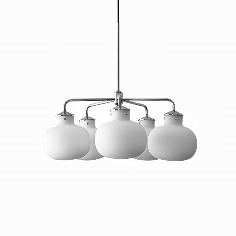 Raito Glass Globe Pendant Chandelier