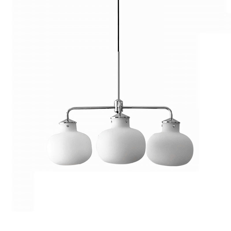 Raito Glass Globe Pendant Chandelier