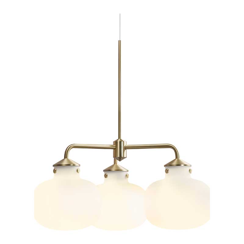 Raito Glass Globe Pendant Chandelier