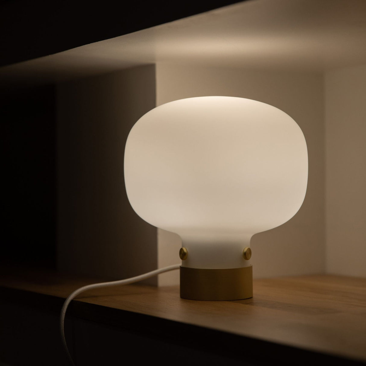 Raito Glass Globe Table Lamp