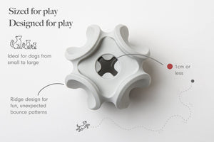 LAY LO Treat Dispensing Rubber Toy