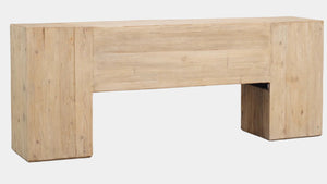 Reclaimed Elm Beam Console Table