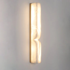 Rectangular Alabaster Essence Wall Sconce