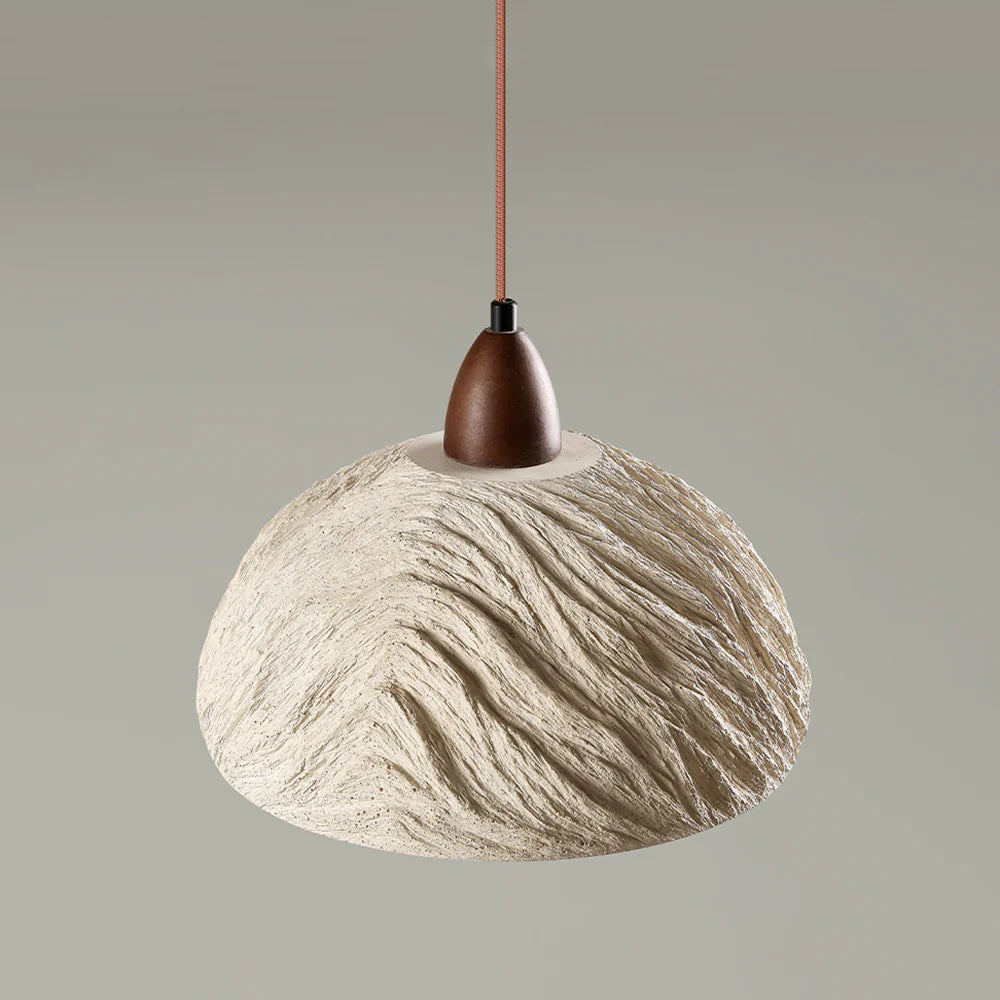 Retro Cement Round Pendant Lamp