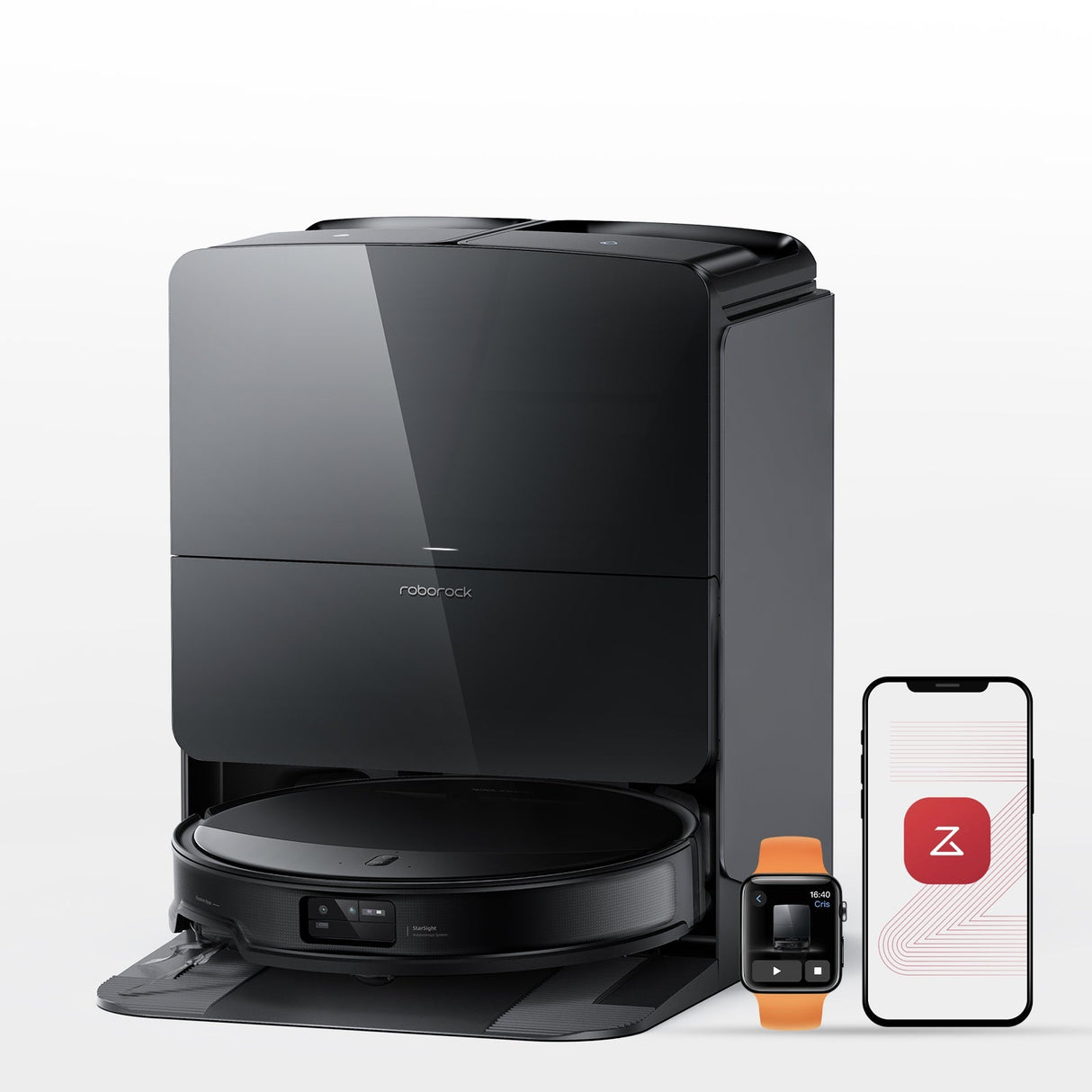 Roborock Saros 10R Robot Vacuum with Multifunctional Dock 4.0 (Upgraded from S8 MaxV Ultra)