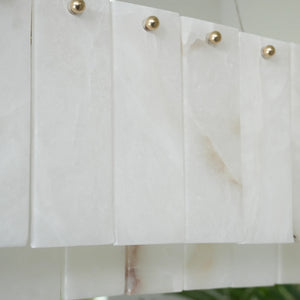 Rock Alabaster Chandelier