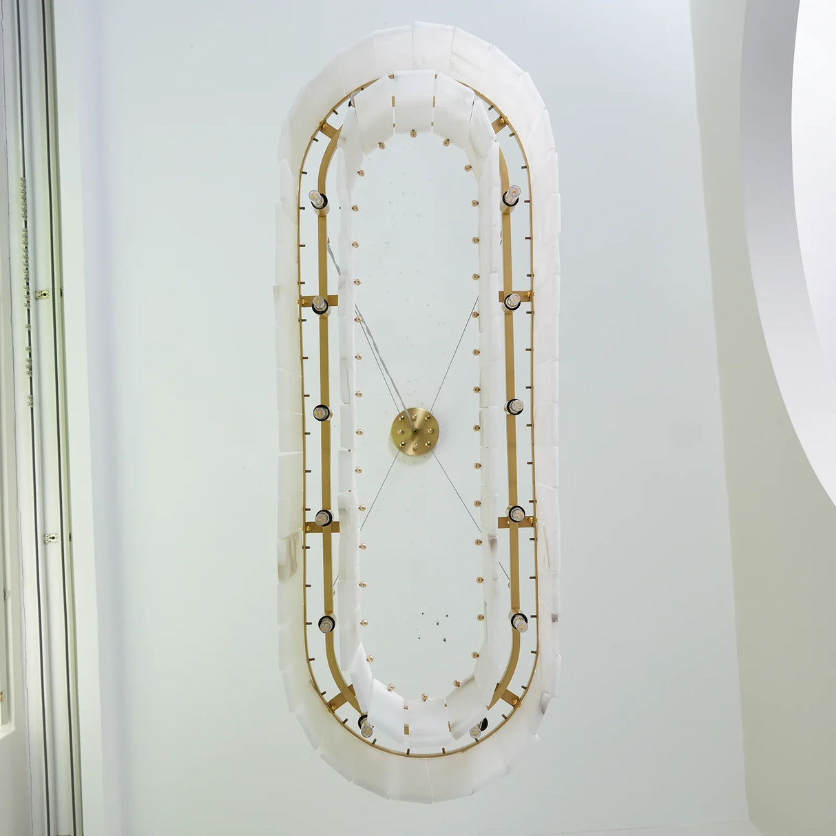 Rock Alabaster Chandelier