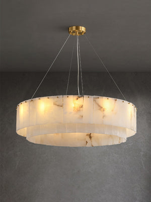 Rock Alabaster Chandelier
