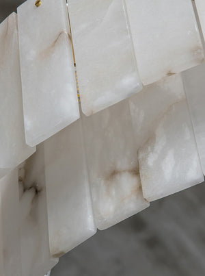 Rock Alabaster Chandelier