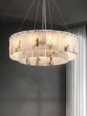 Rock Alabaster Chandelier