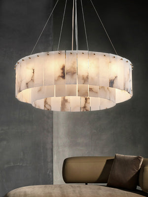 Rock Alabaster Chandelier