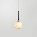 Round Bosso Alabaster Pendant Lamp
