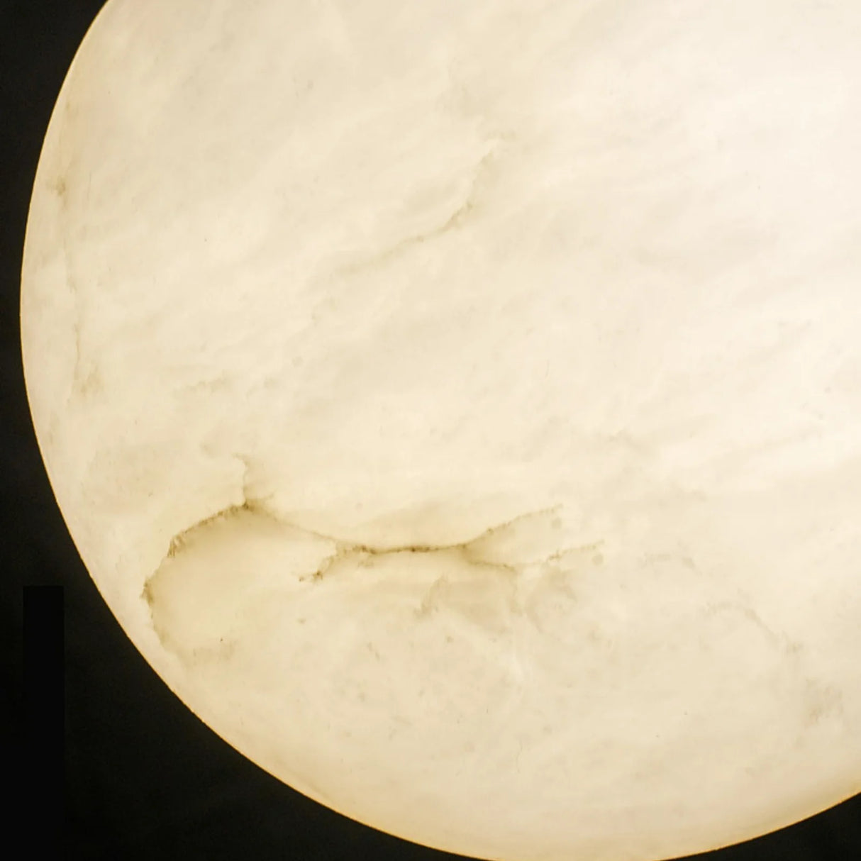 Round Bosso Alabaster Pendant Lamp