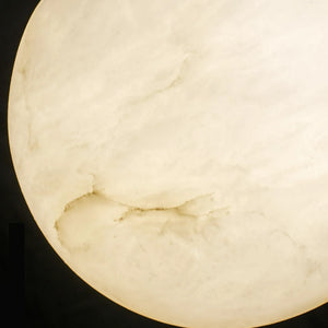 Round Bosso Alabaster Pendant Lamp