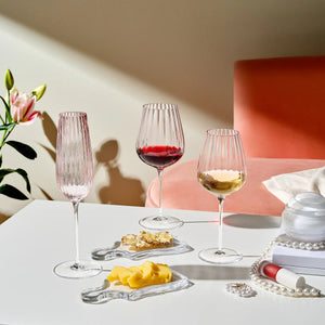 Round Up Set of 2 White wine glasses