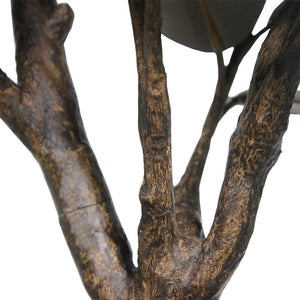 5' Rubber Ficus Tree in Modern Gray Planter