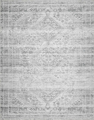 Barny Gray Blue Washable Rug
