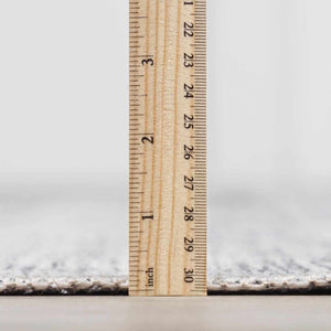 Barny Gray Blue Washable Rug