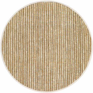 Ambel Tan Camel Jute Area Rug