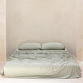 Organic Bamboo Sateen Bed Sheet Set