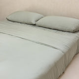 Organic Bamboo Sateen Duvet Cover Set