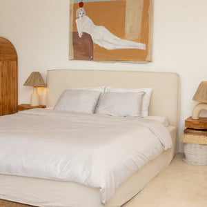 Organic Bamboo Sateen Duvet Cover Set