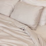 Organic Bamboo Sateen Fitted Sheet