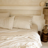 Organic Bamboo Sateen Duvet Cover Set