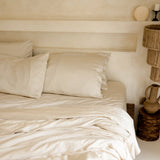 Organic Bamboo Sateen Bed Sheet Set
