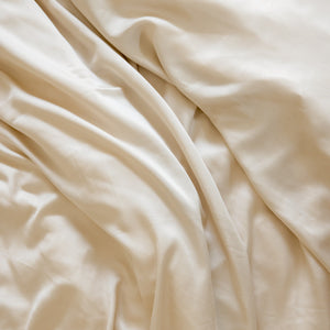 Organic Bamboo Sateen Fitted Sheet